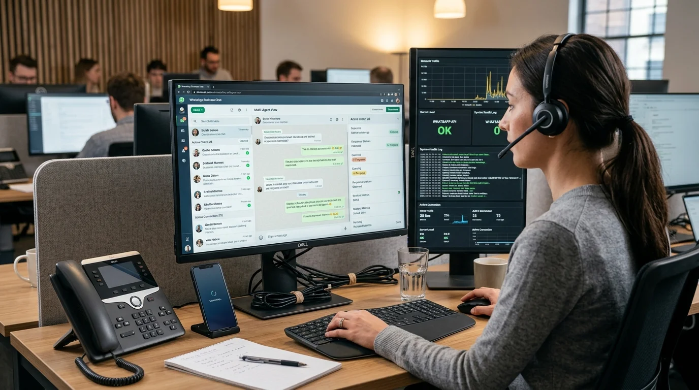atendimento whatsapp multiplos atendentes